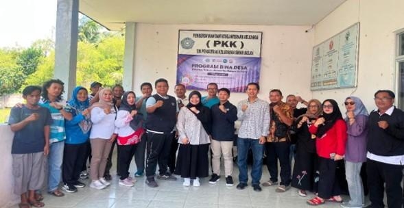 Universitas Bangka Belitung dan STIE-IBEK Kolaborasi Gelar Bina Desa Pendidikan di Pangkalpinang
